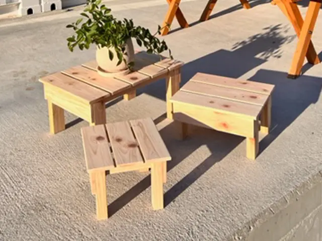桧 飾る台（小） | 「桧（ひのき）のすのこ」生産数日本一のすのこ王国
